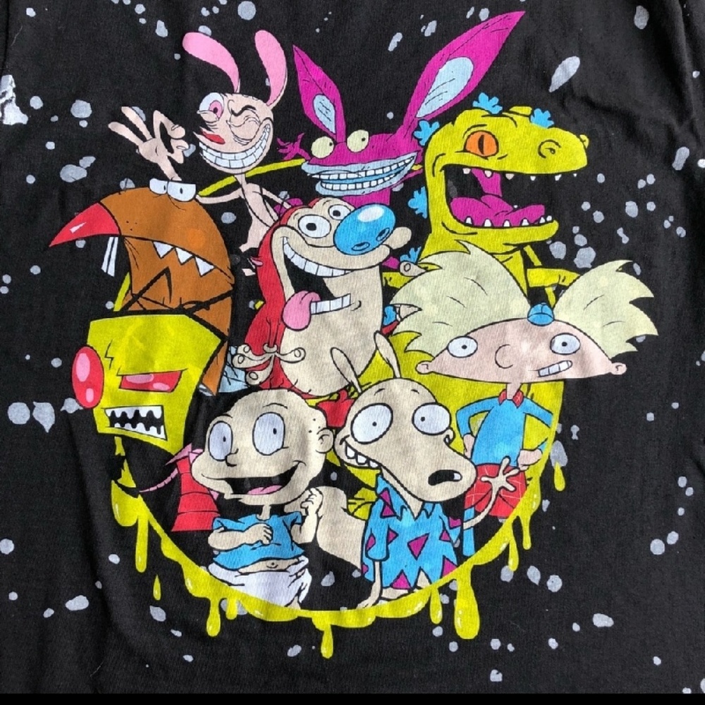 90s Nickelodeon Cartoon Tee Size Medium 3 FOR $15